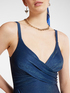 Lurex one-piece swimsuit image number 3