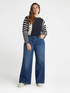 LENZING™ ECOVERO™ viscose striped sweater image number 3