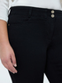 Skinny Jeans total black image number 3