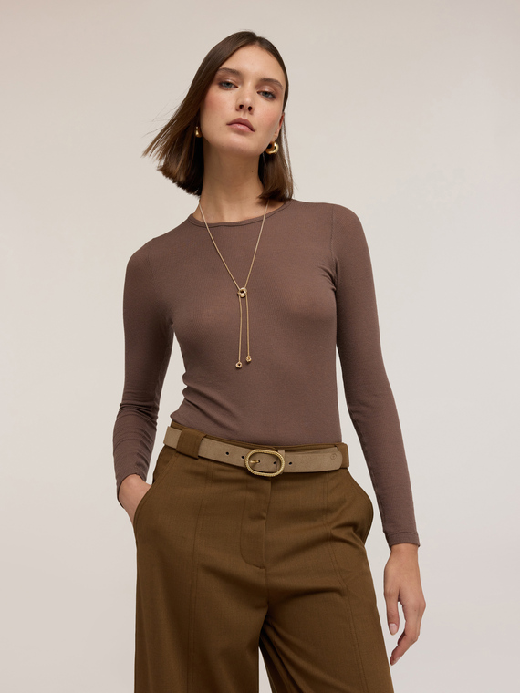 Undershirt mixed cashmere