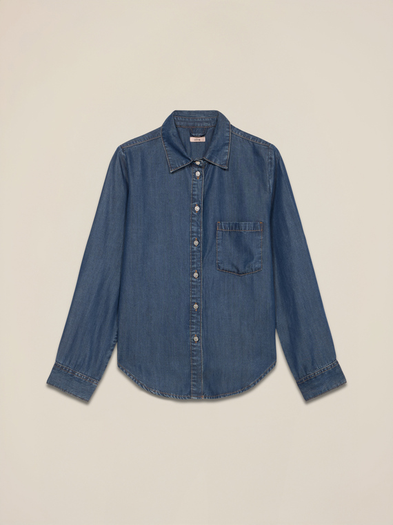 Camicia in tencel