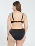Mesh bikini with crossover neckline image number 1