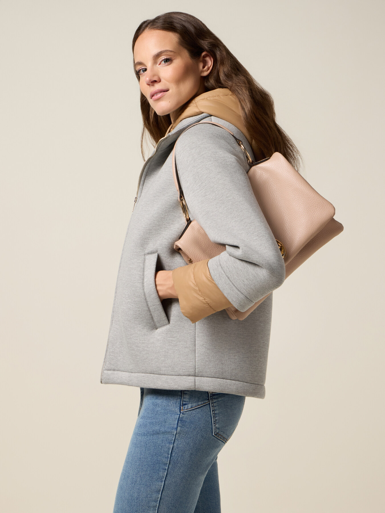 Zweistoffige kombinierte Jacke image number 3