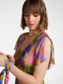 Printed midi dress image number 3