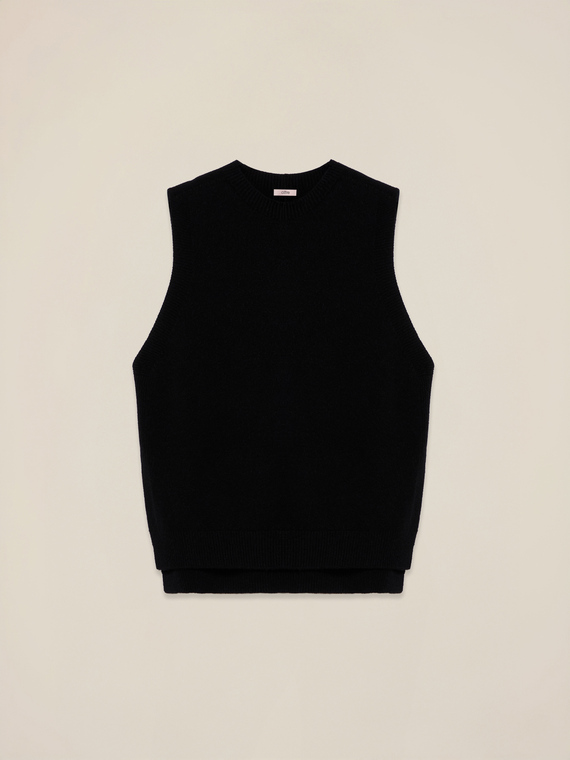 Gilet over in maglia