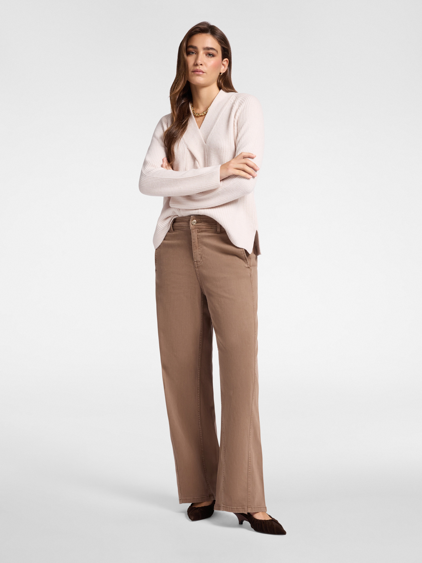 Maglia con maxi treccia image number 2