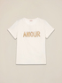 T-shirt with jewel patch image number 3