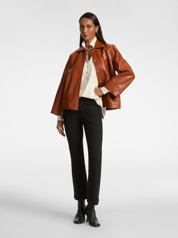 Jean 5 poches, coupe kick flare, "Florence"