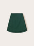 A-line skirt with asymmetrical hem image number 4
