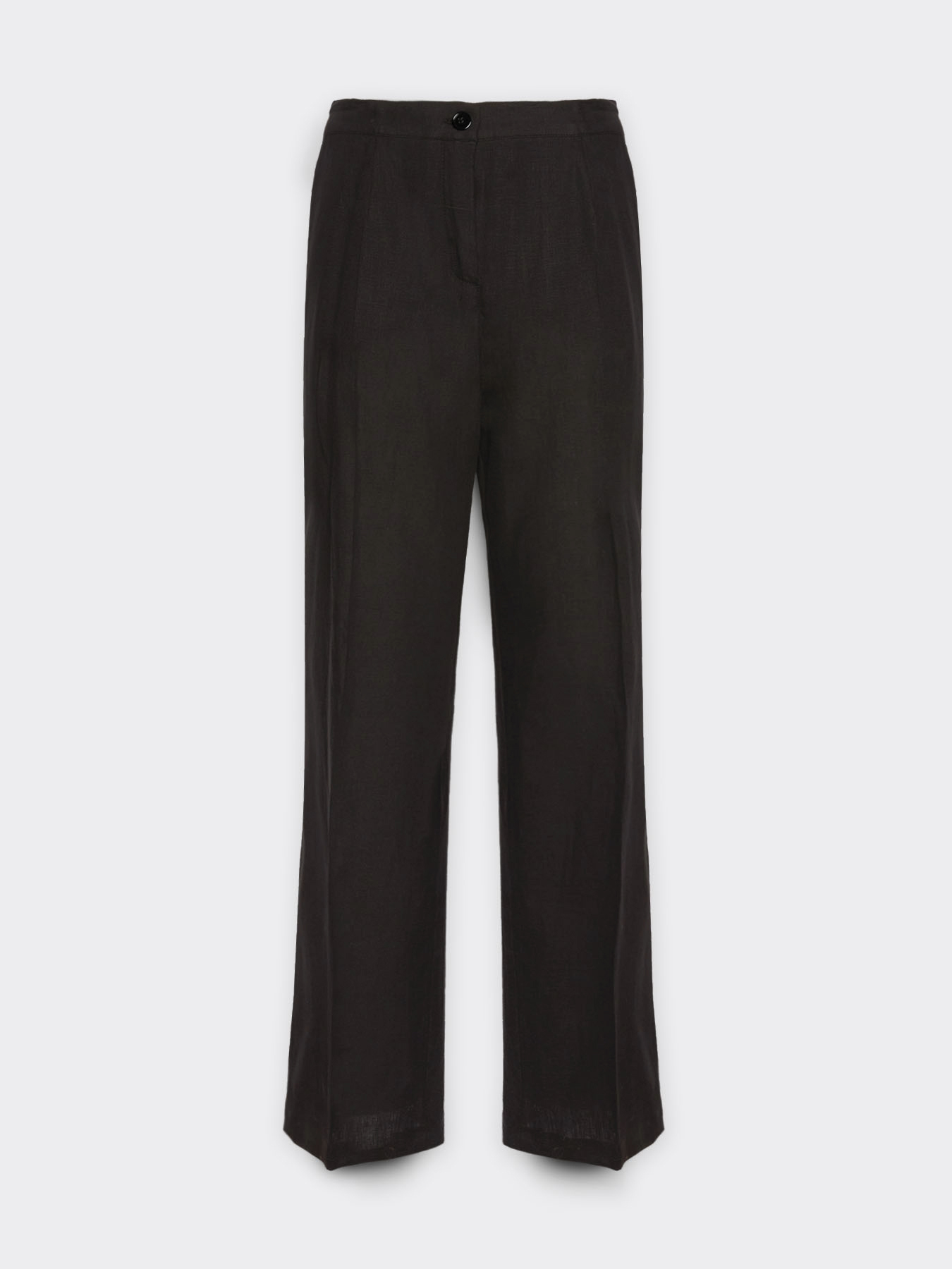 Pantalon à coupe décontractée en lin image number 4