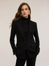 Single-breasted viscose blend blazer image number 2