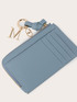 Coated fabric card holder image number 2