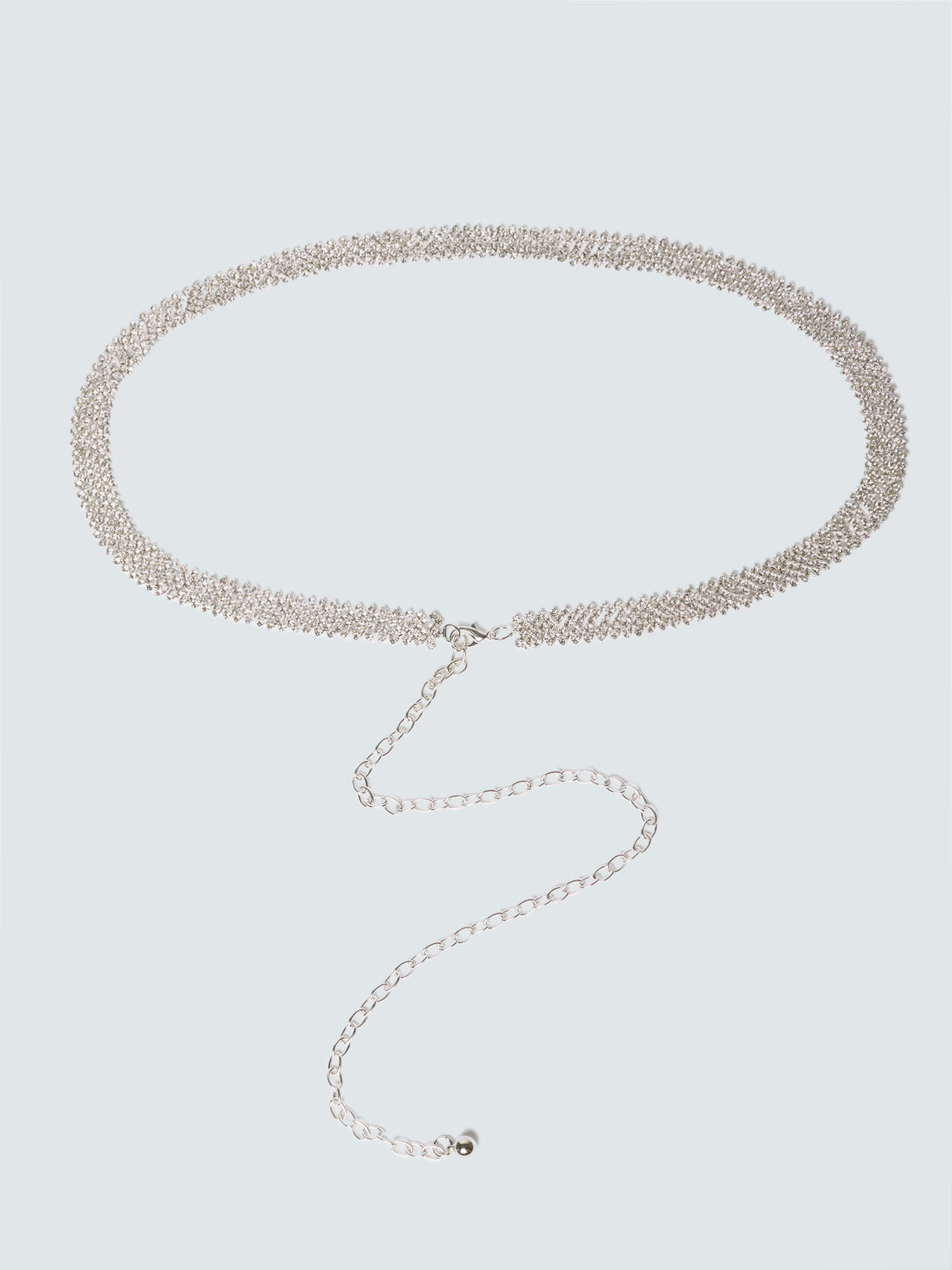 Cintura a catena con applicazioni crystal image number 1