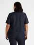 Giacca in denim con micro borchie image number 1
