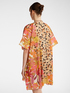 Bedruckter und bestickter Kaftan image number 1