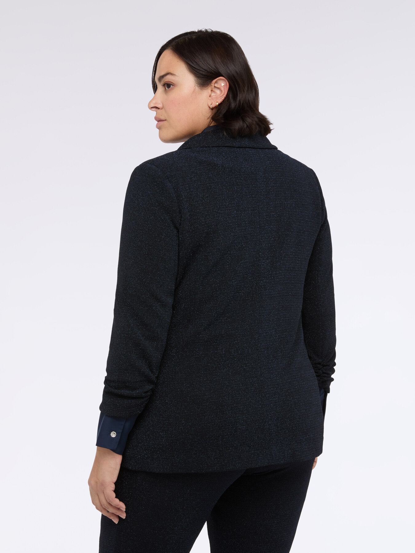 Lurex jersey blazer image number 1