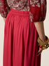 A-line skirt in viscose image number 2