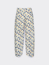 Printed trousers image number 4