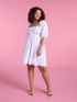 Short broderie anglaise dress image number 1