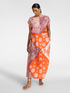 Blusa in viscosa stampata image number 2