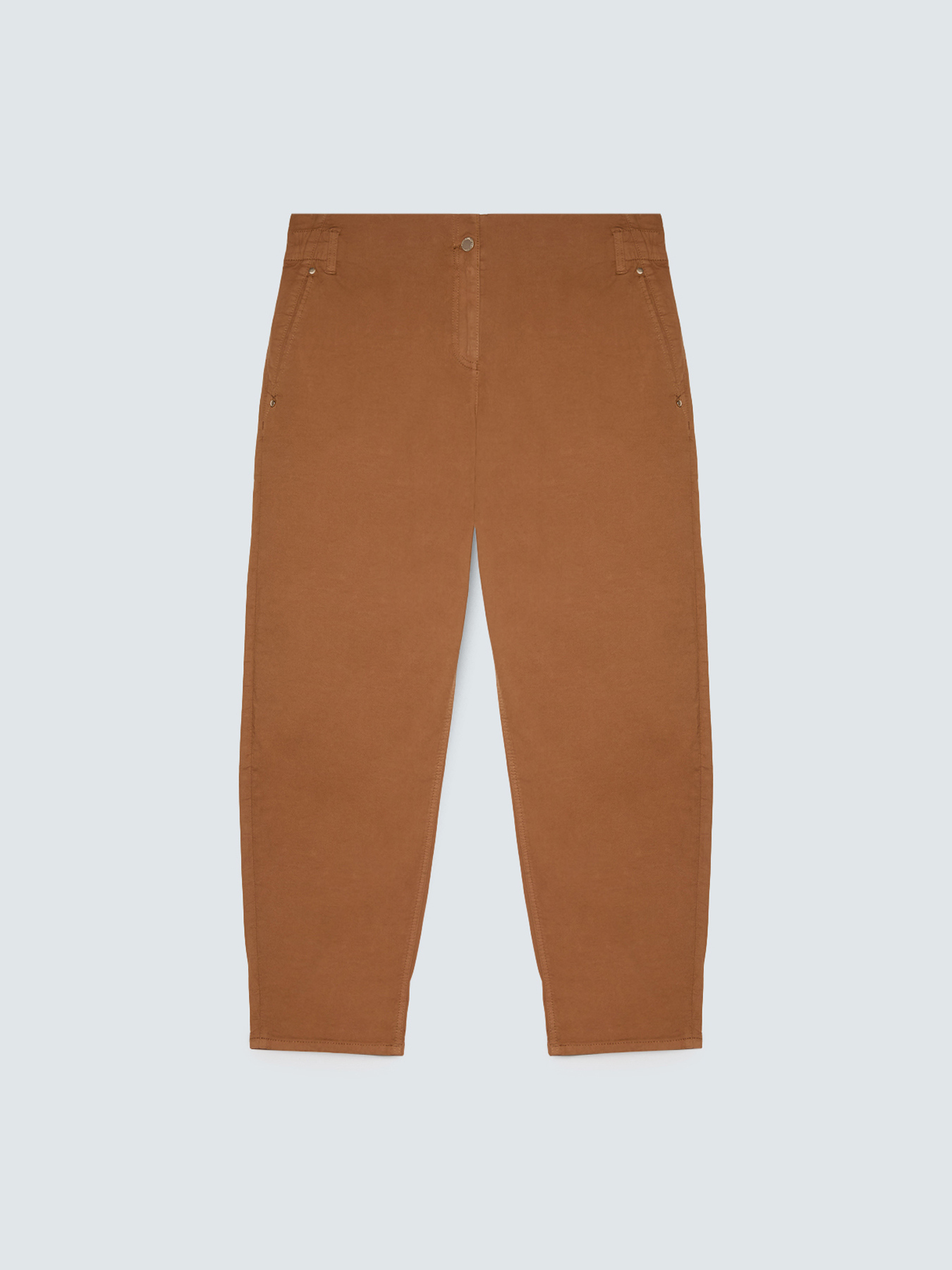 Pantalones Balloon de mezcla de algod&oacute;n image number 4