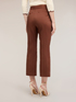 Kick flare trousers in technical cotton image number 1