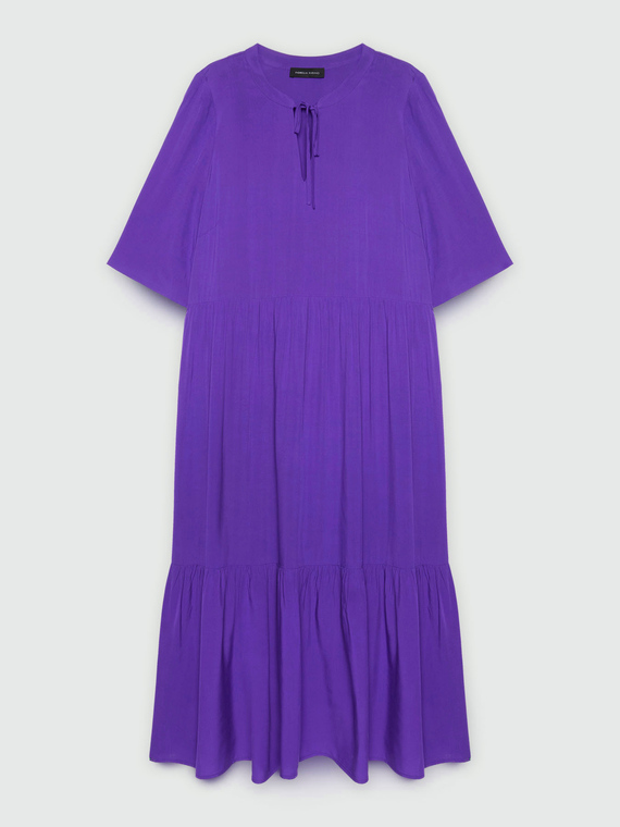 Long LENZING™ ECOVERO™ viscose dress