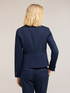 Blazer croială clasică din amestec de bumbac image number 1