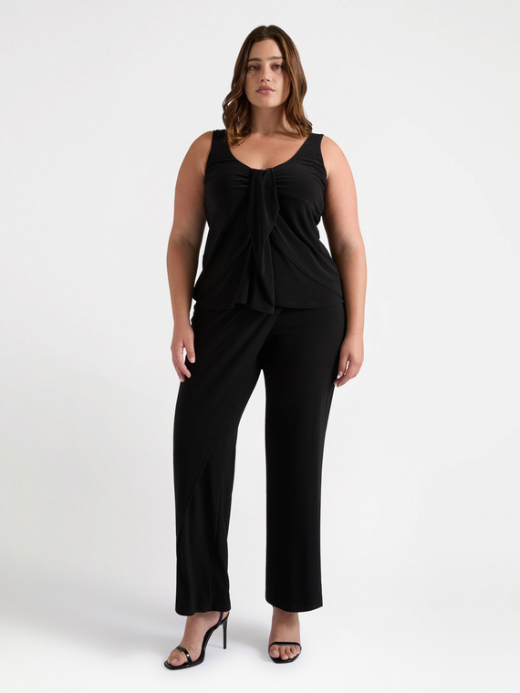 Top with front knot