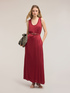 Robe oversize en satin de viscose image number 3