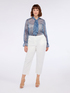 Bandana print blouse with bow on the neck image number 3