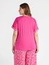 Camiseta cuadrada con estampado frontal image number 1
