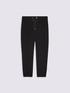 Stretch fabric joggers with drawstring image number 4