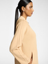 Viscose blend zip-up cardigan image number 3