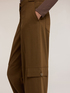 Pantalon cargo en flanelle mélangée laine image number 2