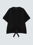 Bluse aus Lochstickerei mit Knotendetail image number 5