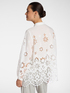 Perforated lace shirt image number 1