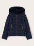 Short hooded down jacket image number 4