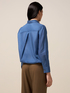 Shirt with drawstring at the bottom image number 1