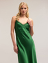 Robe mi-longue en satin image number 3
