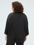 Doppelreihige Jacke aus Satin image number 1