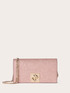 Wallet Bag in glitter coated fabric image number 1