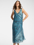 Printed lyocell dress image number 2