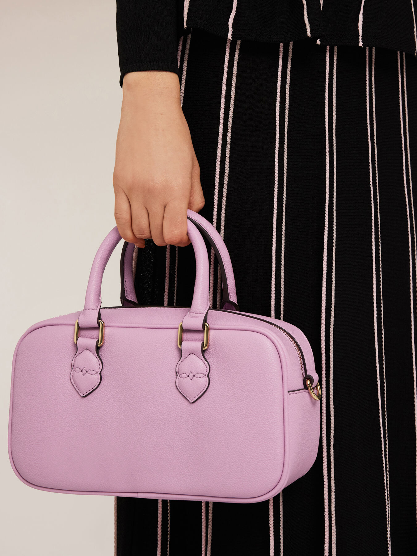 Borsa a bauletto con manici image number 0