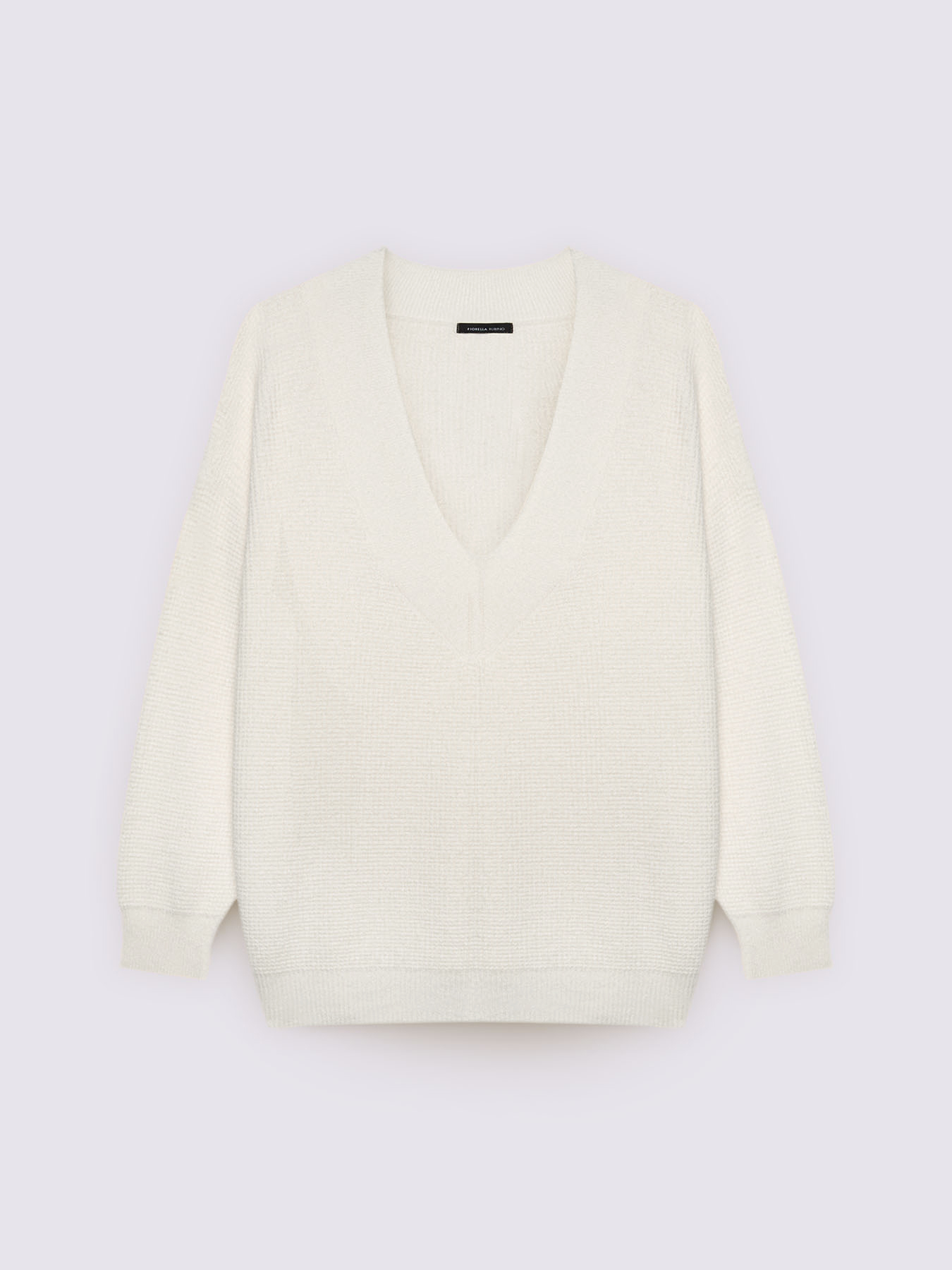 Pullover mit V-Ausschnitt aus Viskose-Mischgewebe image number 4