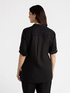 Linen and jersey shirt image number 1