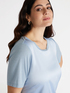 T-Shirt aus Satin und Jersey Lurex image number 2