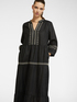Embroidered linen dress image number 2
