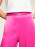 Pantalon large en satin image number 2