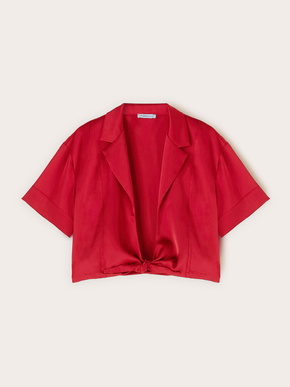 Bolero din satin